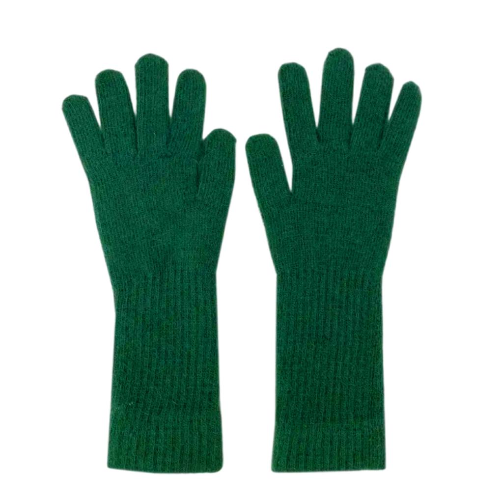 Comfortable Long Cuffs Gloves Stretchy Wrist Coverage Comfort Outdoor Activity Breathable Winter Gloves