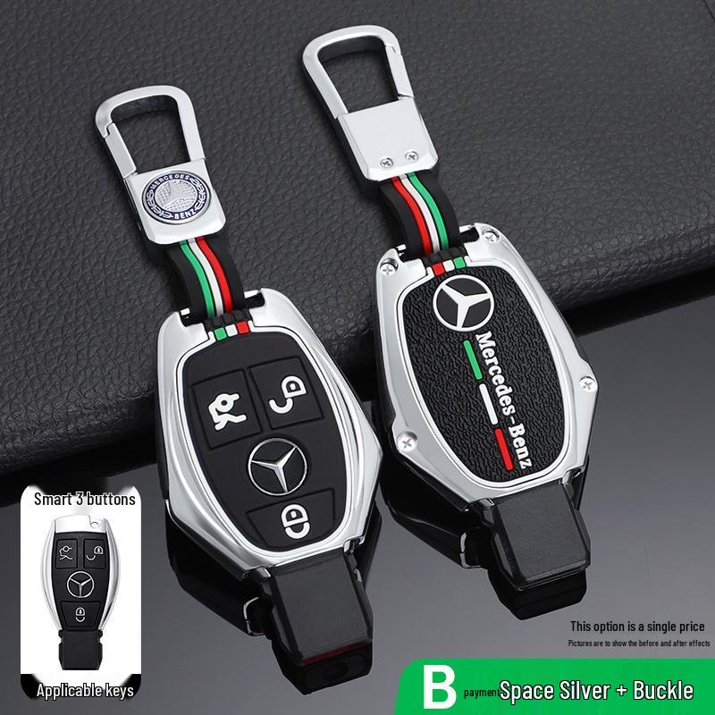 Mercedes-Benz E300L Key Case for E200/C260/A200L/GLC/GLE/GLA/C200 Models