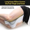 Memory Foam Knee Pillow Orthopaedic Leg Pillow Bed Cushion Support Pain Relif Protect Knee and Legs