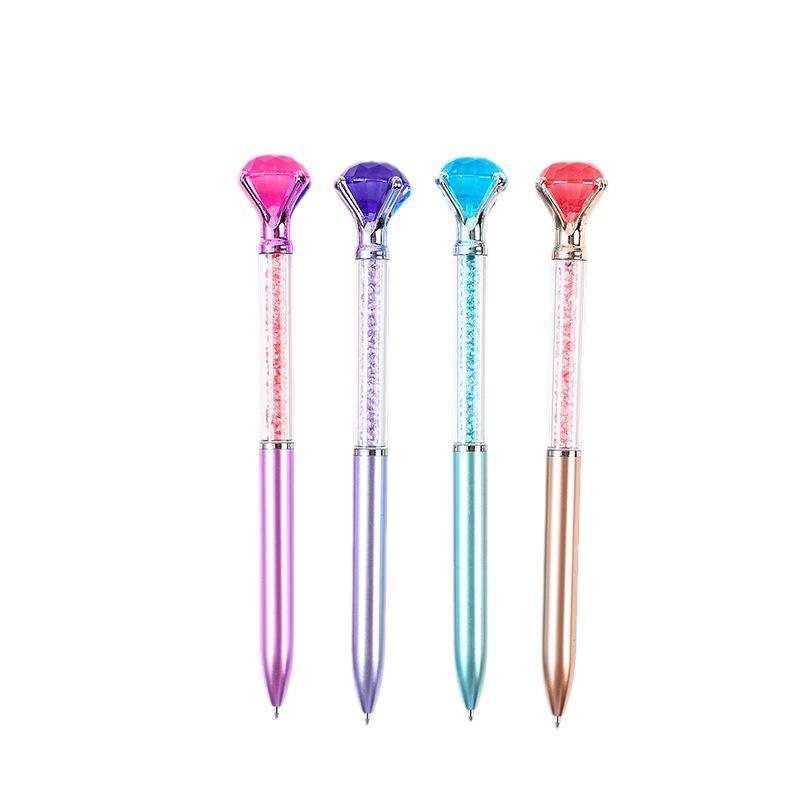 Colorful Crystal Diamond Bead Pen – Medium Point, Ideal for Gifts & Weddings