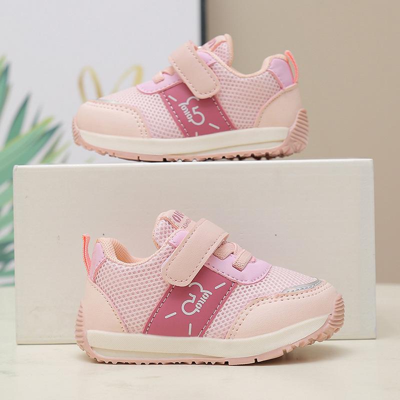 Spring New Arrivals: Infant & Toddler Unisex Non-slip Double Mesh Shoes with Soft Sole