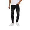 Brave Soul Mens Washed Biker Skinny Jeans