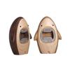 Shark Wooden Bottle Opener, Creative Portable Beer Cap Remover, Unique Gift for Home Bar Party, Eco-friendly Funny Accessory