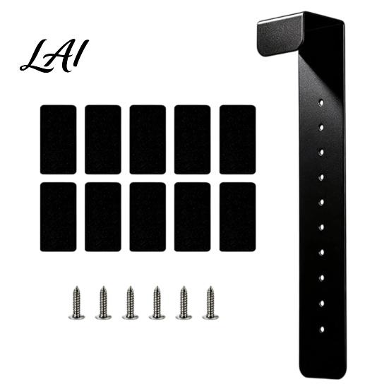 Dart Board Door Hanger Dartboard Holder Durable Stainless Steel Wall Hanging Bracket Easy Professional Hardware Installation with EVA Pads