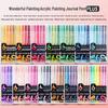 Lan Guo P650 Acrylic Painting Pen Set for Student Art Journals & Doodling