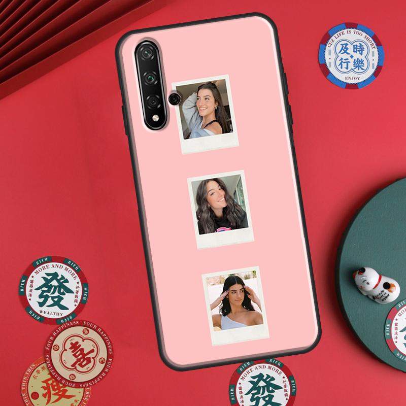 Charli D'Amelio For Huawei P60 Pro P30 P40 Lite Nova 7i 8i 11i 12i 12s 10 9 SE Y90 Y60 Y70 Y72 Y61 Y91 Case