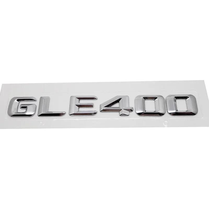 3D Car Rear Trunk Sticker Tail Number Emblem for Mercedes Benz GLE43 GLE63 GLE300 GLE320 GLE350 GLE400 GLE450 GLE500 GLE550