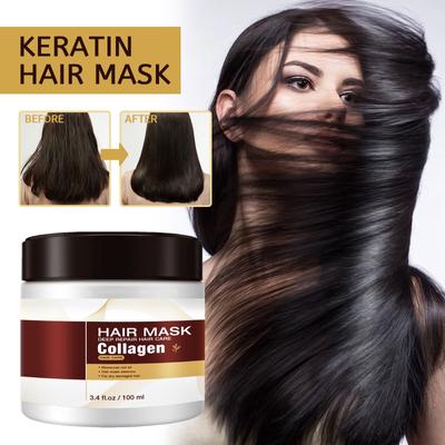 Die pflegende Haarmaske ist sanft, pflegend, reparierend, trocknend, reparierend, feuchtigkeitsspendend und für verschiedene Haartypen geeignet