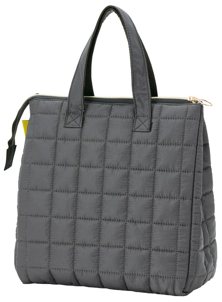 Skater Quilted Insulated Lunch Bag with Snoopy Goodness 75th Anniversary Edition Pocket, (KBCB5-A)