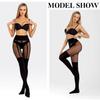 High Quality Brand New  Mock Suspender Pantyhose for Women Faux Thigh High