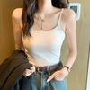 Elegance Casual Stylish Vest H395 Small Camisole Undershirt Female Inner Bottoming Back Bra All-in-one Underwear with Bra Pads for Outside Wear Tops