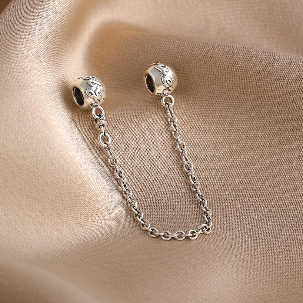 925 Silber Charms Passend für Original Armband Damen Schmuck Geschenk Schmetterling Stern Mond Herz Liebe Klemme Perlen Sicherheitskette Anhänger
