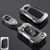 Metal Car Remote Key Cover Case Holder Keychain Shell Fob For VW Volkswagen T-ROC Golf 7 Polo Tiguan T-Cross Jetta EOS Beetle