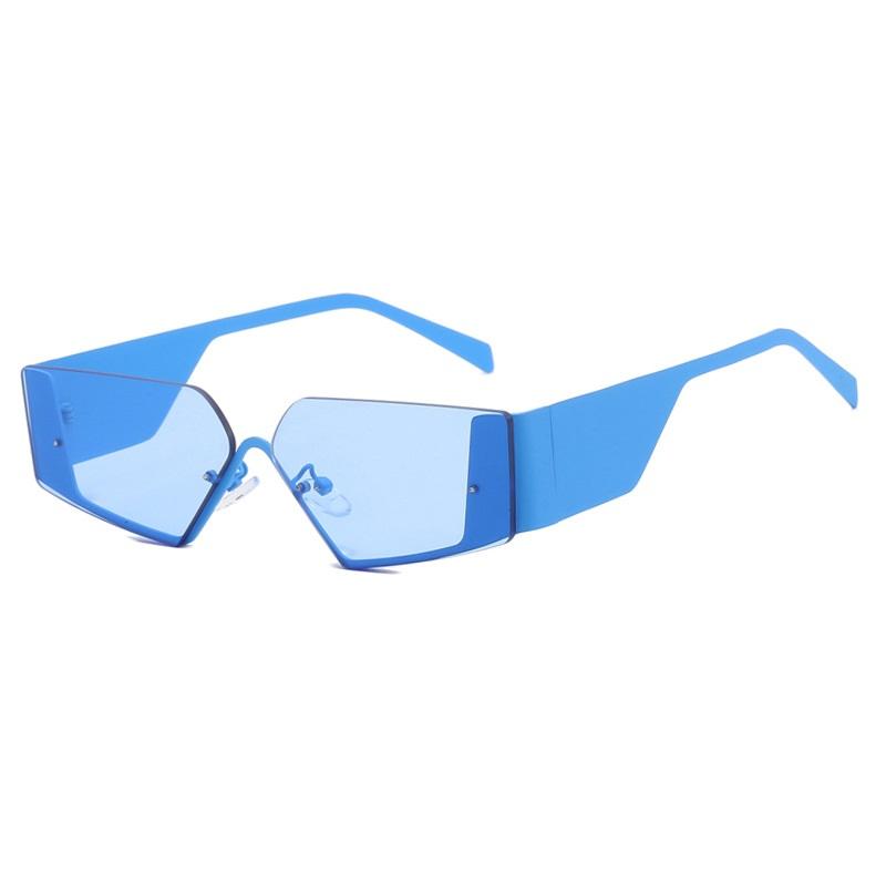 UV400 Lens Cheap Stock Y2K Party Design Rimless Shades Sunglasses Women Men Fashion Trendy Sunglasses 2025