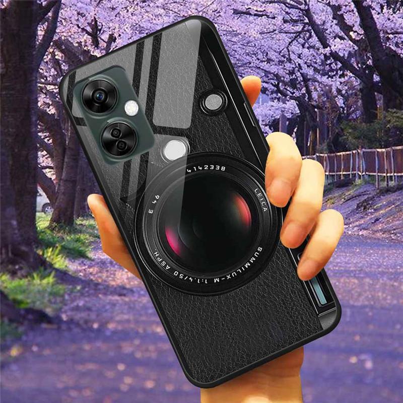For OnePlus Nord CE 3 Lite 5G Case Tempered Glass Hard Cover Soft Bumper for One Plus Nord CE3 Lite N30 Phone Shell Capa CE3Lite
