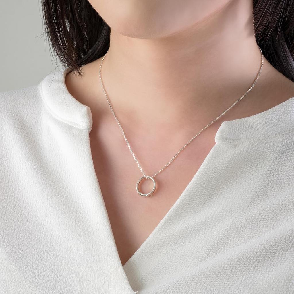 [U-Treasure] TV Anime "My Hero Academia" Merchandise Necklace Ring Necklace Katsuki Bakugo Silver