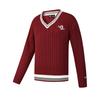Fila Tennis Fashion Minimalist Classic Retro Sports College Style Casual Versatile Comfortable Knitted Loose Sweater Unisex Sweater A11U613401FRD