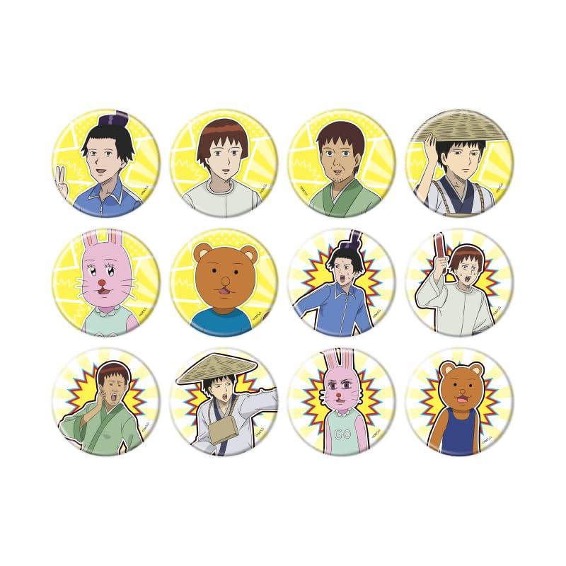 

TV Anime Masuda Kosuke Theater Gag Manga Biyori GO 01 [Official Illustration] Can Badge Box of 12