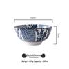 Microwaveable Japanese Ceramic Rice and Soup Bowl Set