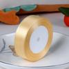 2.5cm Polyester Satin Ribbon for Cake Decoration, DIY Handmade Gift Box, and Gift Packaging.