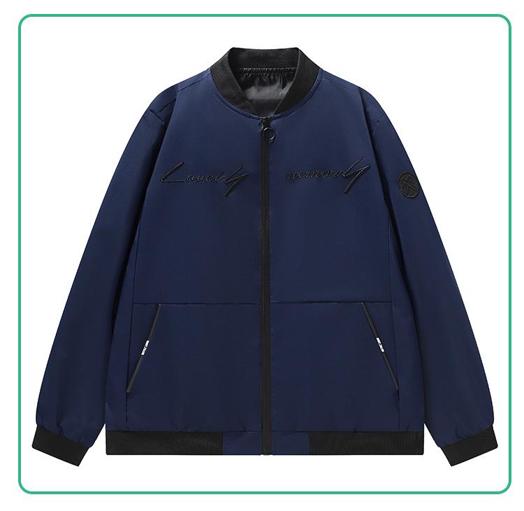 Men's Korean Style Spring/Autumn Trendy Baseball Jacket - New Arrival Sports Casual Thin Jacket