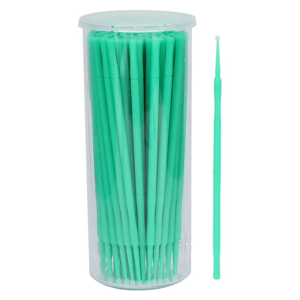 100Pcs Micro Brushes Disposable Clean Bendable Portable Convenient Dental Application Brushes