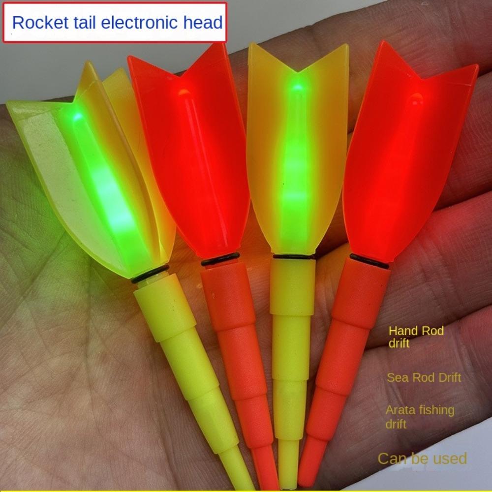

5pcs tail Fishing Luminous Stick Removable LED Night Tackle 2025 Electronic Pole Lamp Night Fishing B-Green Light