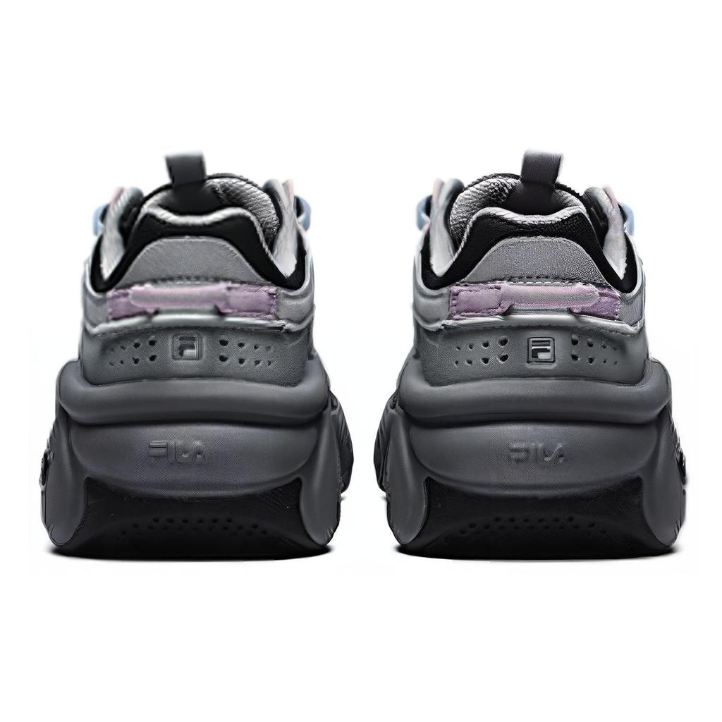 FILA Panini Fashion Comfortable Versatile Low-Top Retro Basketball Shoes Women sneaker Gray F12W242605FQF