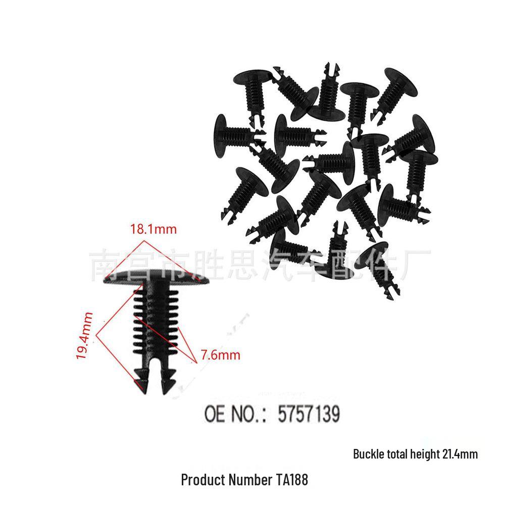 

European Car Trim Panel Clips and Decorative Fasteners 10000 Units