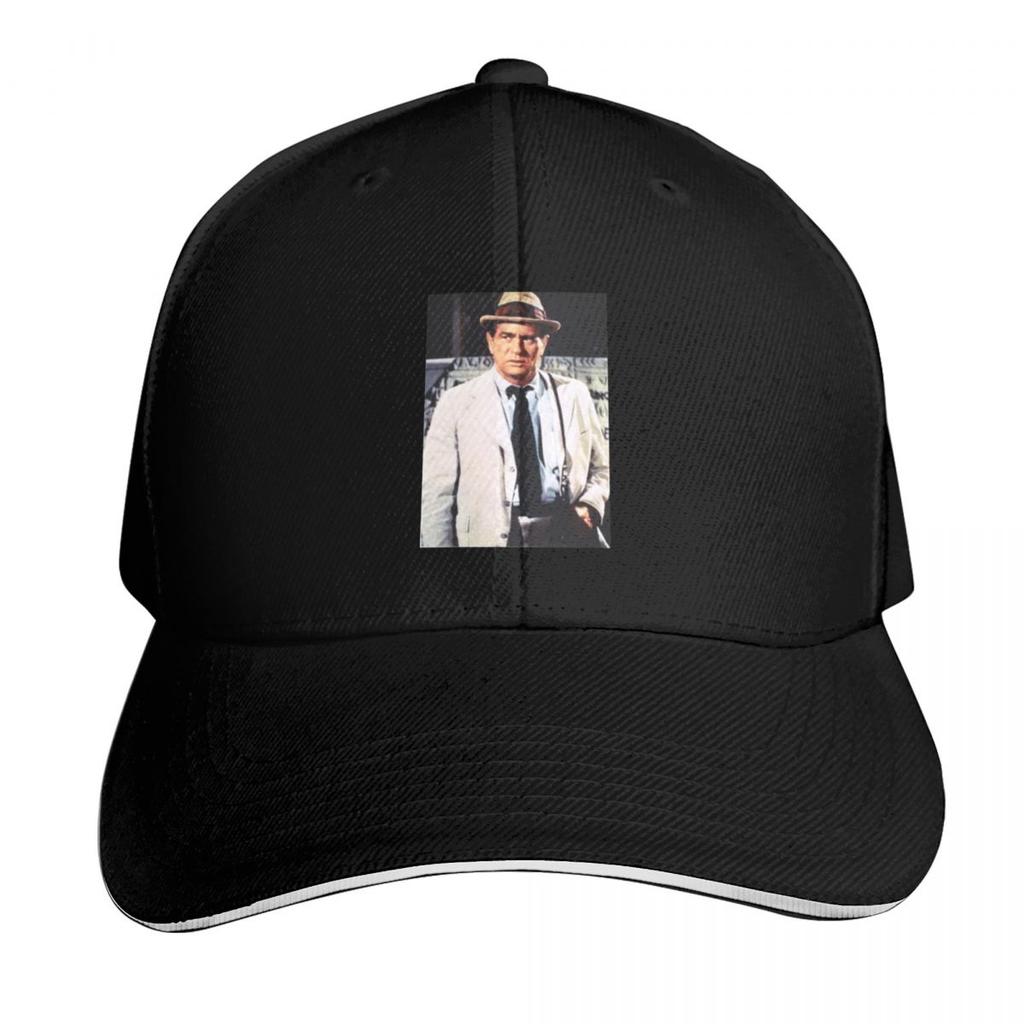 Kolchak Night Stalker Baseball Cap Adjustable Buckle Closure Moisture Wicking Quick Dry Curved Brim Classic Fit