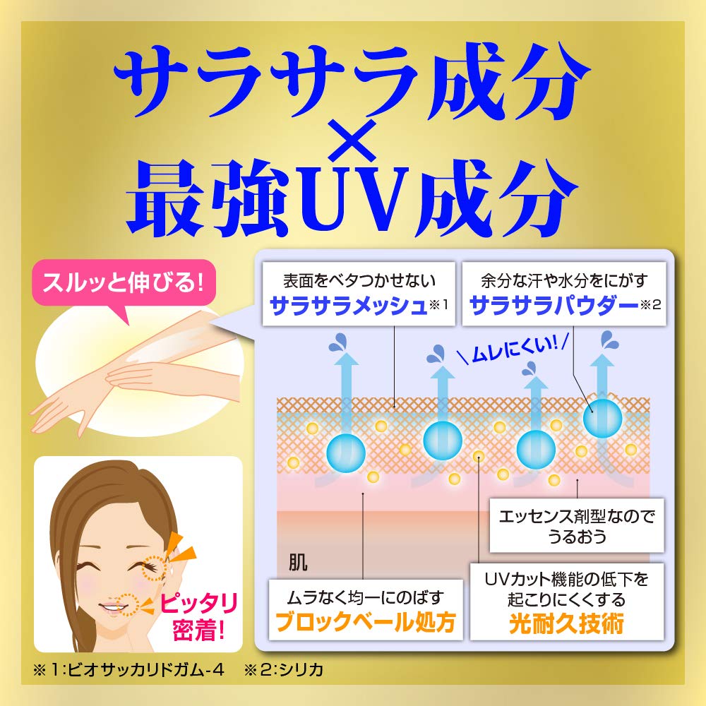 Skin Aqua Super Moisture Essence Gold Sunscreen White 80g (x 1)