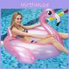 130 Inflatable Turkey Swim Ring Adult Water Toy Pink Pvc Saddle Large Swimming Ring