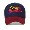 stayy humble Letters baseball cap For Men Fashion Summer Printed Simple caps Casual Streetwear Snapback hat mesh Trucker hat