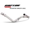 Stainless Steel Front Mid-Section Exhaust Pipe for Raptor 700 R SE Modification