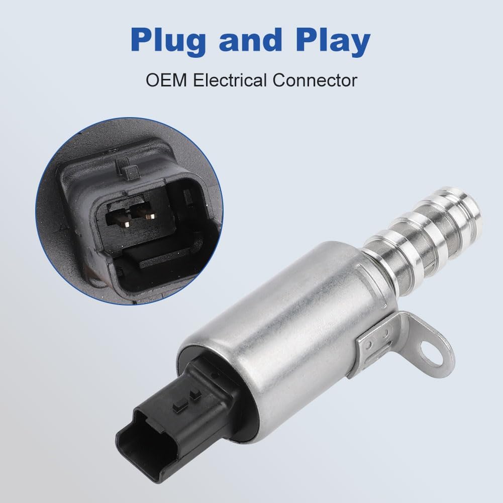 2 PCS OCV Oil Control Variable Valve Timing (VVT) Solenoid Replacement for 11368610388 11367587760 Compatible with Mini Cooper S Clubman R55 R56 R57