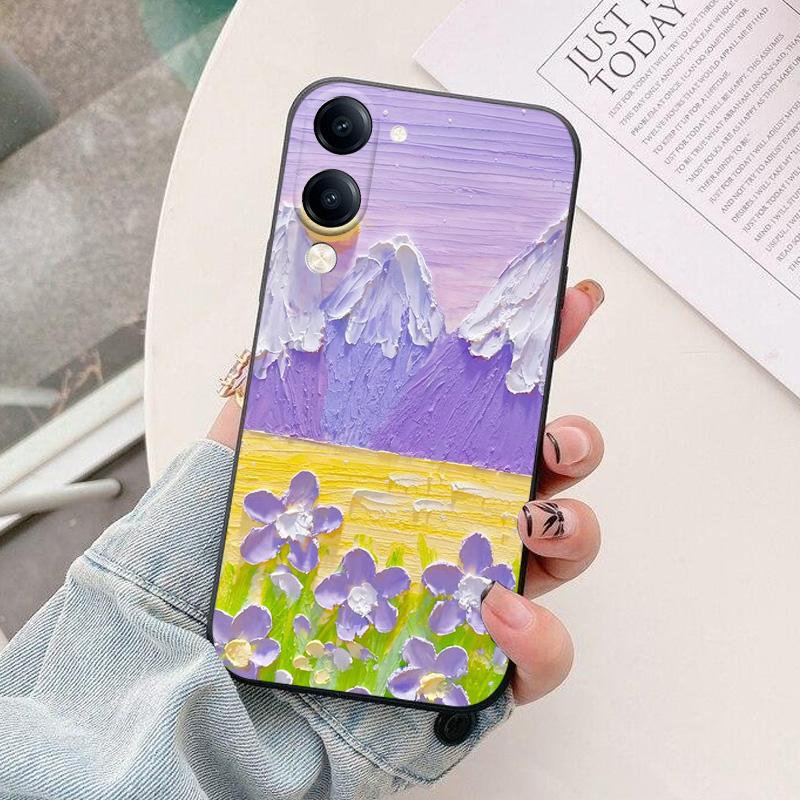For Vivo Y29S 5G Y19S Y04 4G Phone Case Astronaut Silicone Camera Protection Back Cover For Vivo Y04 Y 04 Y19e Funda Coque