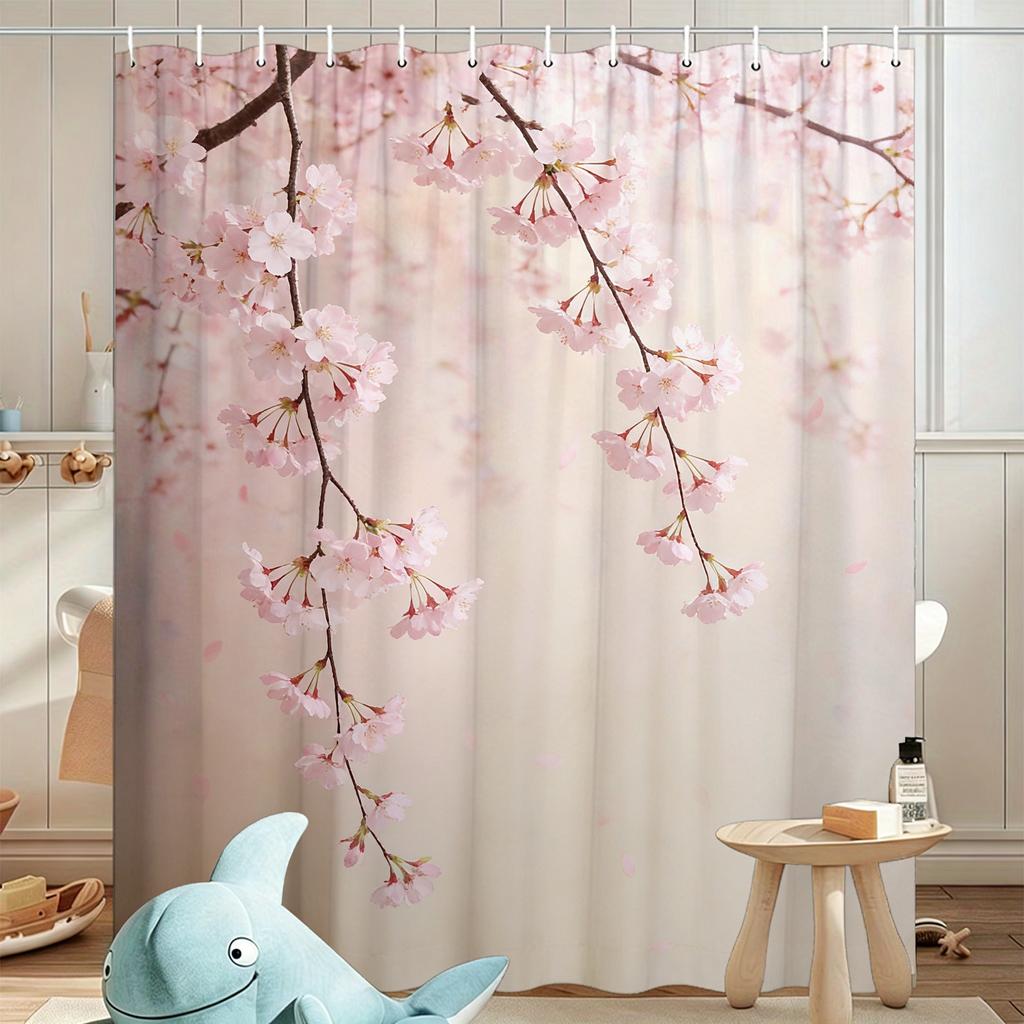 Vibrant Sunflower Field Waterproof Shower Curtain for Bright Bathroom Decor