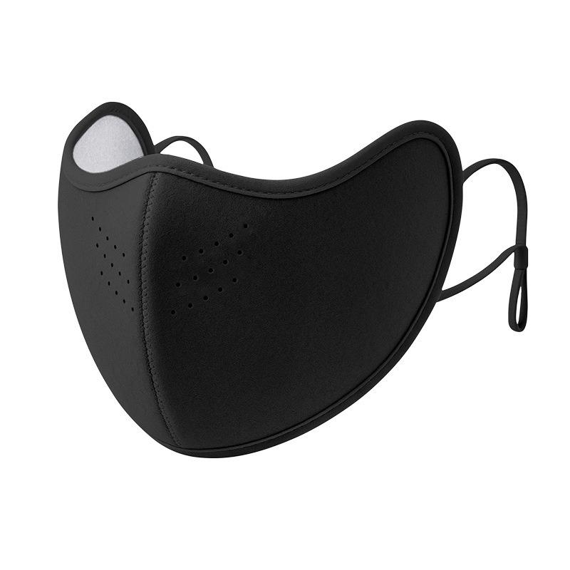 WinterWarmMaskGirls'High School AppearanceLevelBreathableHoleCyclingCold and WindProtectionEye-protecting Corner Australian Velvet Three-dimensional