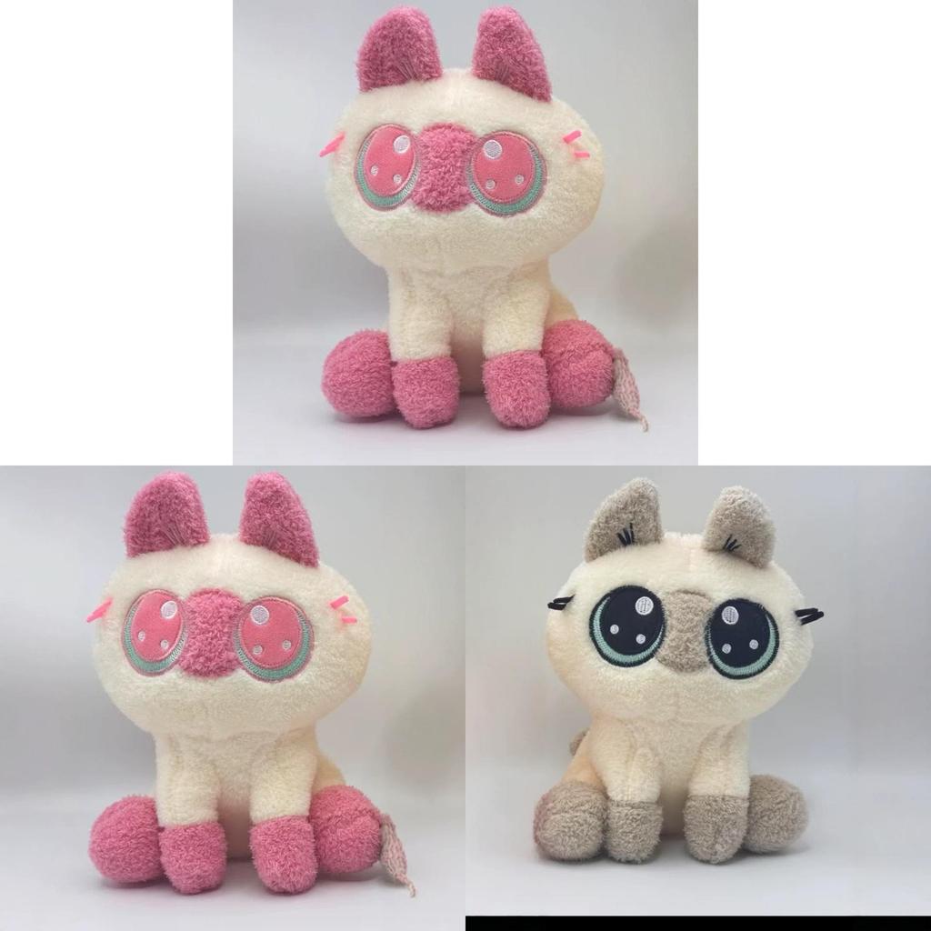 Cartoon Sitzhaltung Katze Plüschtier Geschenk für Mädchen Kuschel Komfort