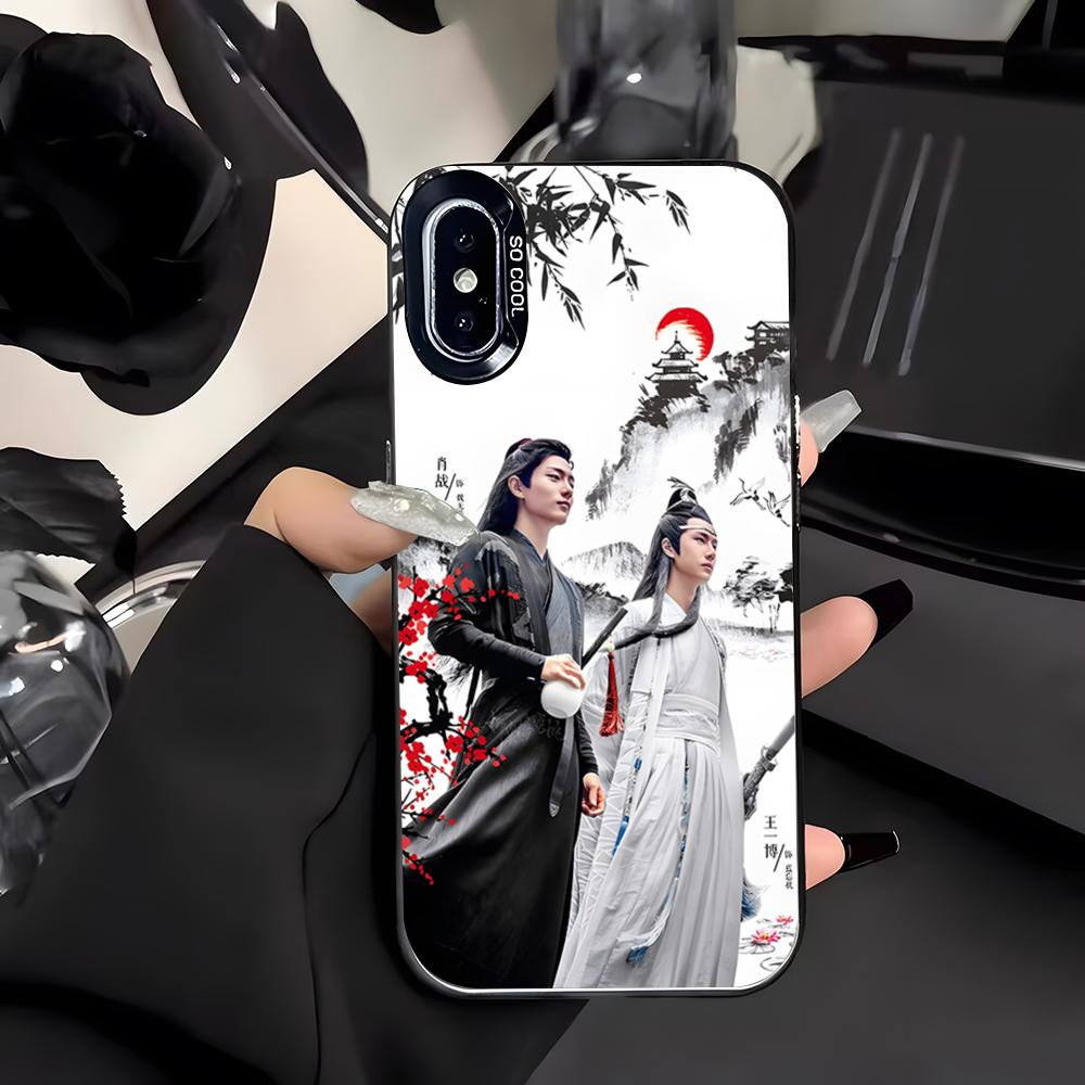 Wang Yibo XiaoZhan Phone Case For IPhone 17 Air 16 E 15 14 Plus 13 12 11 Pro Max Colored Silver Cover