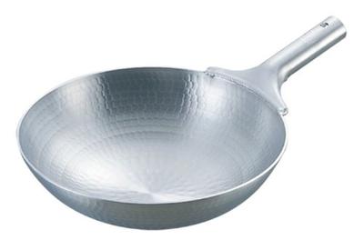 Aluminum Hammered Chinese Pot 27cm One-handed