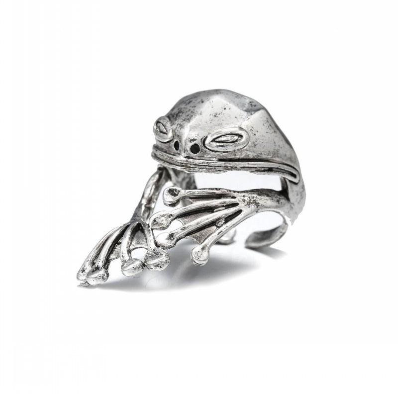 Open Ring Fashion Ring Vintage Exquisite Luxury Frog Ring