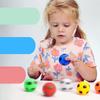 6/12Pcs Rotating Football Gyro Children'S Mini Fidget Spinner Football Toy Football Party Beloved Finger Pressure Ball Boy Toy