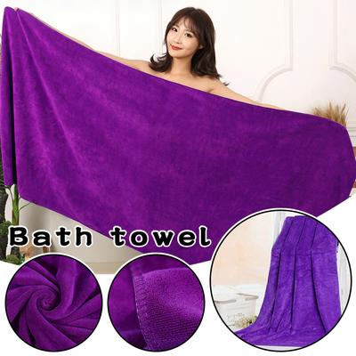 Microfiber Bath Towel Super Large Absorbent Soft Fast Drying Towel Multipurposed for Travel Sports Spa Swimming Massage Beauty