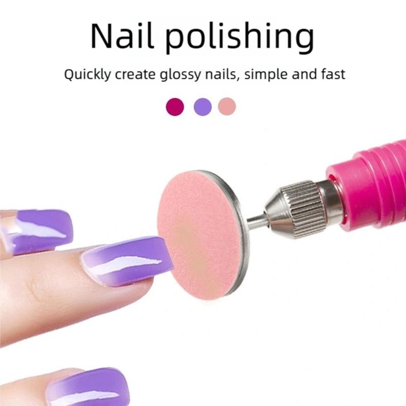 60PCS Colorful Foot Grinding Sheets with Metal Base Efficient Callus Removal Suitable for Skin Fast Replacement System