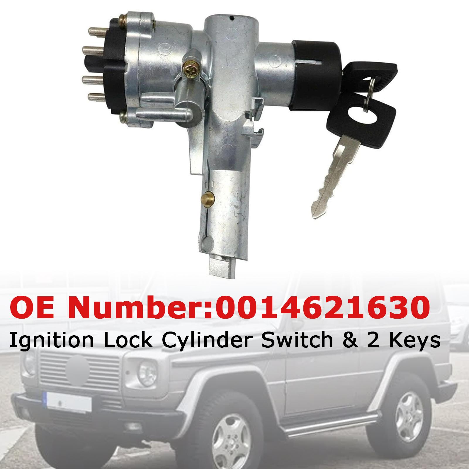 

Переключатель цилиндра замка зажигания и 2 ключа 0014621630 для Mercedes G-Class W463