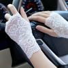 1 Paar Sonnenschutzärmel Tanzperformance Kurzer Handgelenkschutz Sommerabdeckung Narben Mode Fahrhandschuhe Freiliegende Finger