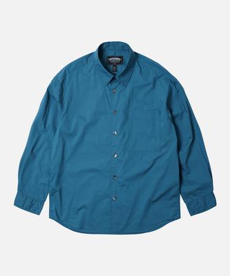 FRIZMWORKS Typewriter Relaxed Shirt _ Vintage Blue