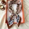100% Mulberry Silk Scarf 70x70cm Square Neck Wrap Outdoor Air Conditioner Shawl Fashion Headscarf