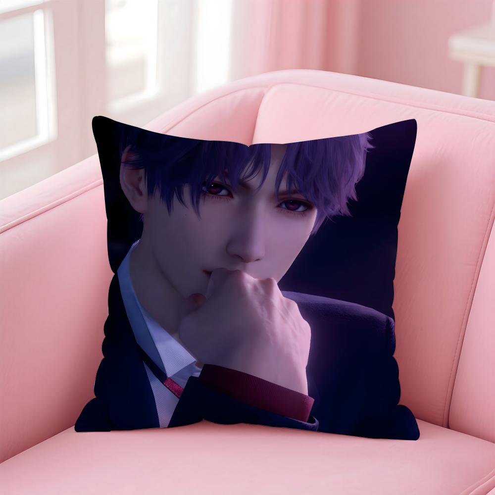L-love and deepspace Cushion Cover Home & Car Multi-Scene Pillow Cover - Reversible, Soft & Durable for Daily Use